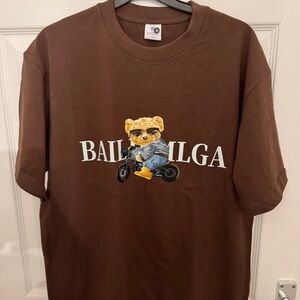 Brown Graphic T-Shirt